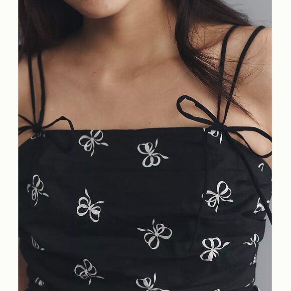 NWT Anthropologie En Saison Ophelia Peplum Tank Top. Size L - Picture 2 of 11